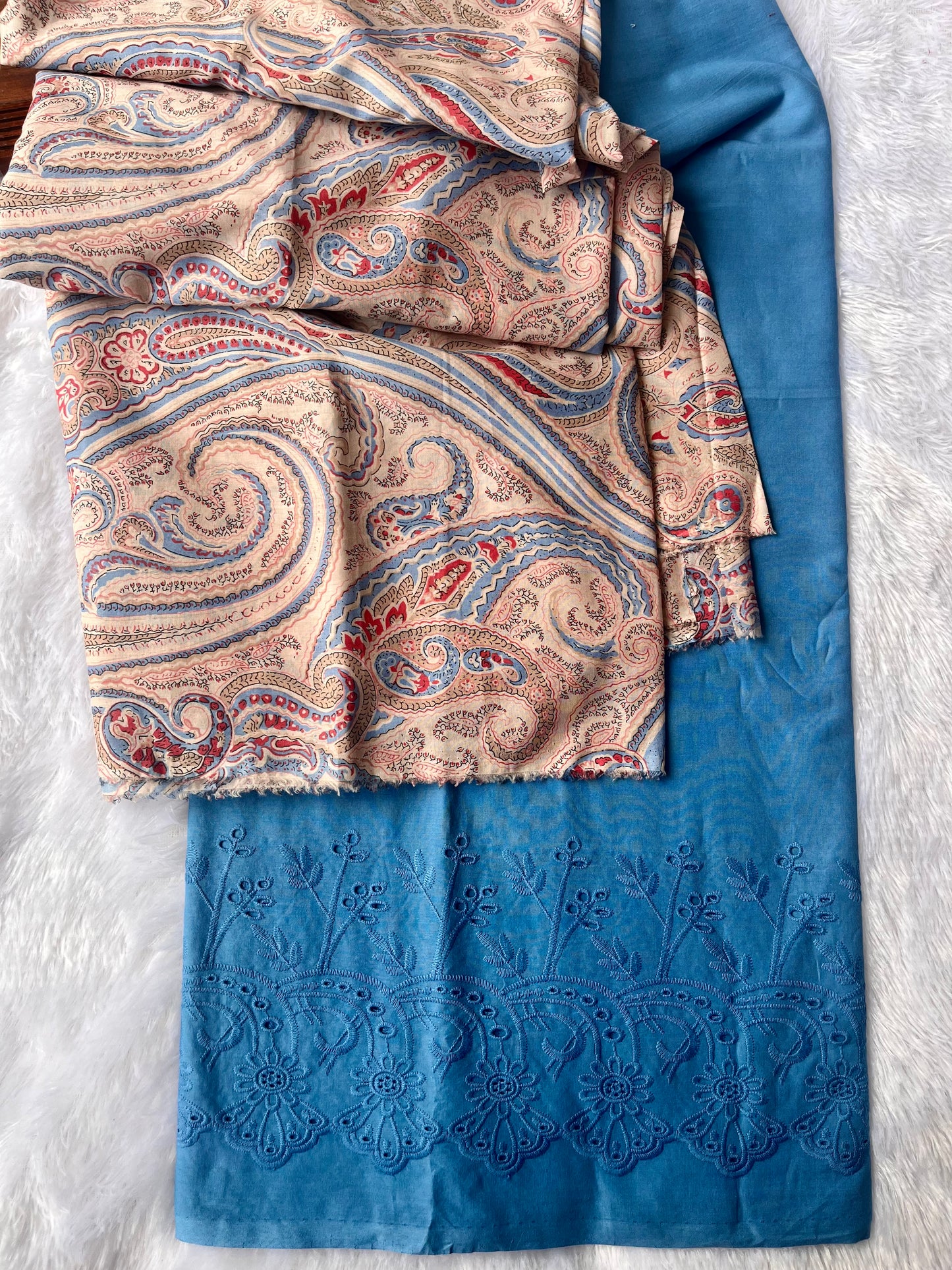 Have No blues Pure Cotton 2pc Suit Set