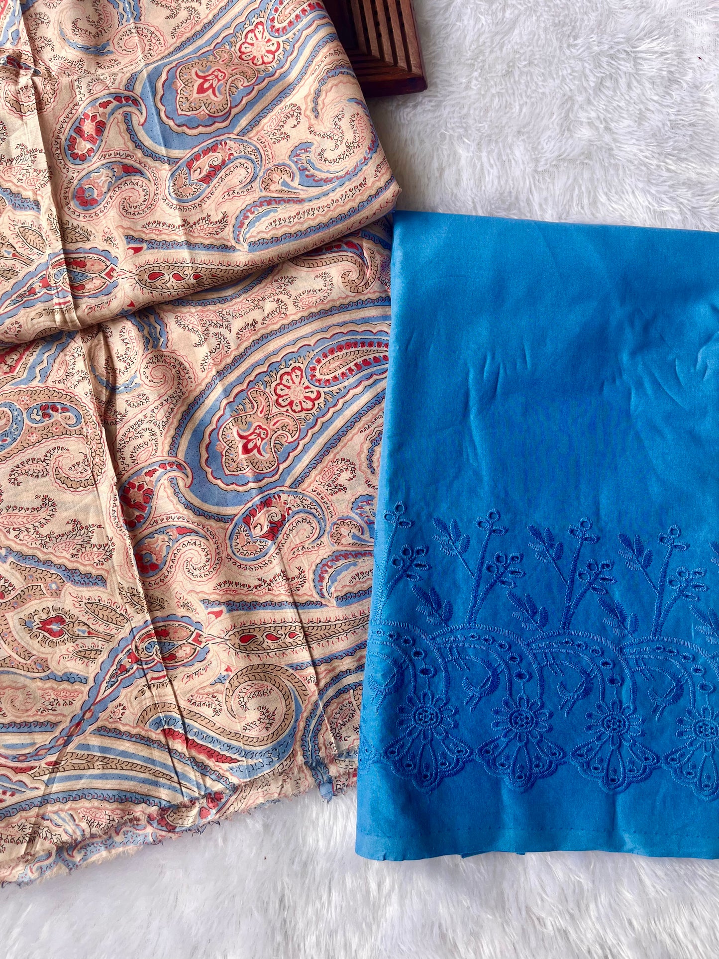 Have No blues Pure Cotton 2pc Suit Set