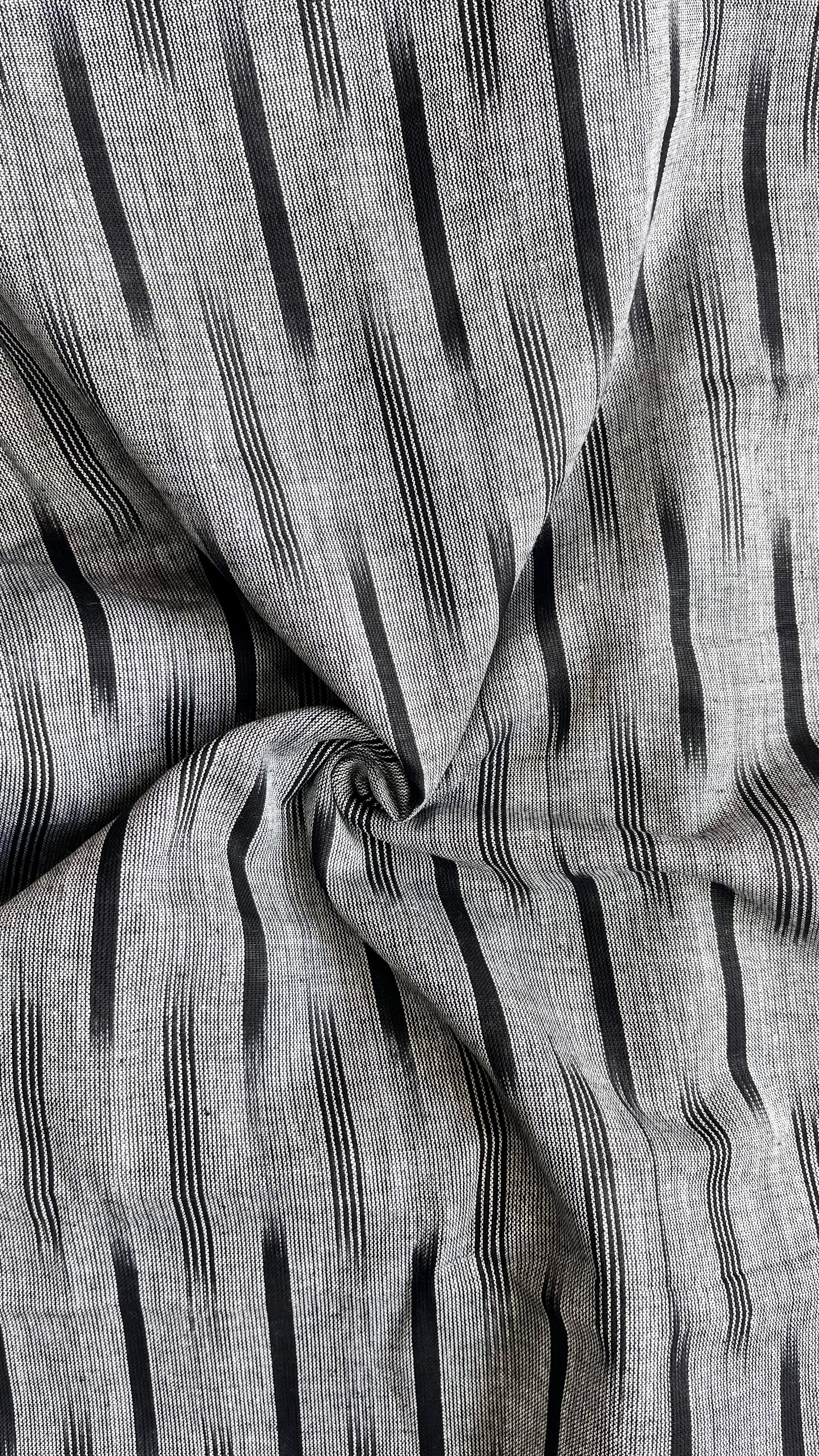 Cement Grey Ikkat Pure Cotton 2 pc Suit Set