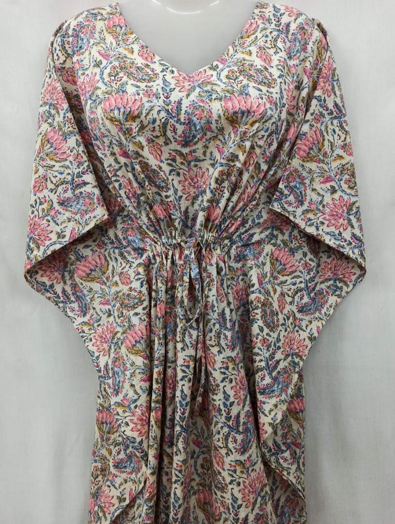 Call me Meadow Long Length Cotton Kaftan